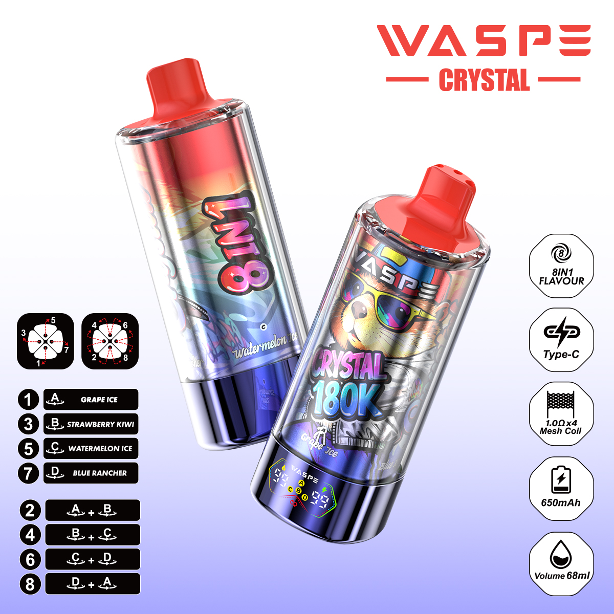 WASPE Grape Blue